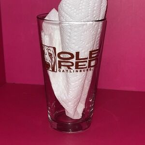 Ole Red Beer Glass Gatlinburg Everybody's Itchin to Have A Little Fun 6.5" Tall